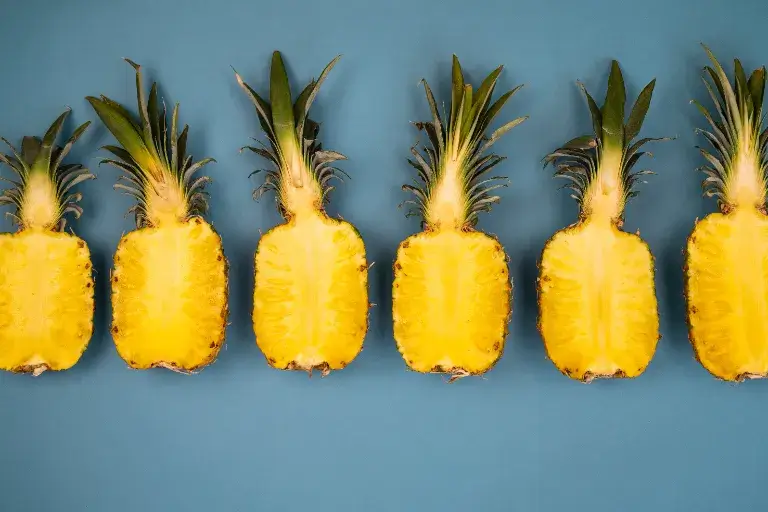 jak poznat zralý ananas